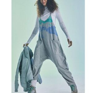 Free People FP Movement Racerback Relaxed One-Piece Jumper Romper Women's Large